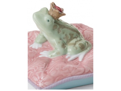 Enchanted Prince Frog Figurine