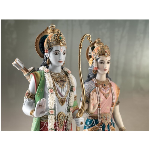 Rama and Sita Sculpture. Limited Edition 5