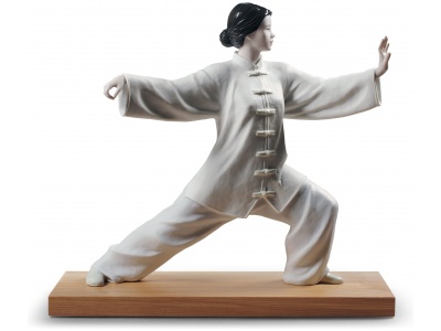 Tai Chi Woman Figurine