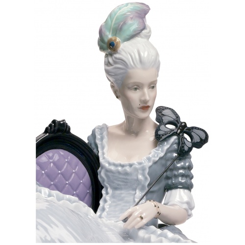 Rococo Lady at The Ball Figurine 6