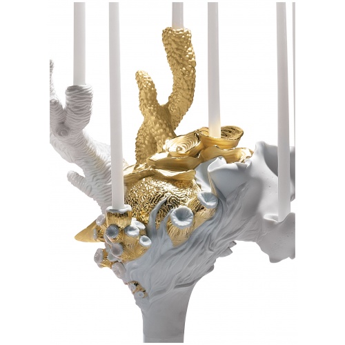 Naturofantastic Candle Holder. Golden Lustre 5