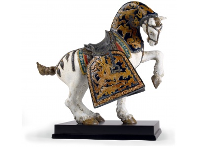 Oriental Horse Sculpture. Limited Edition