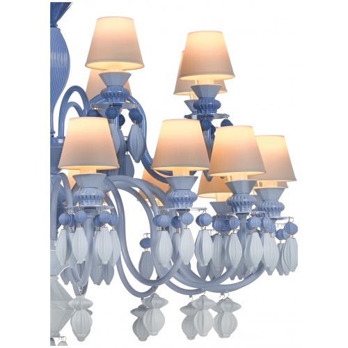 Belle de Nuit 24 Lights Chandelier. Blue (CE/UK) 5