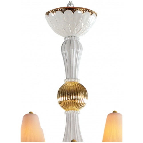 Ivy and Seed 20 Lights Chandelier. Medium Model. Golden Luster (CE/UK) 5