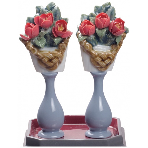 Tables for Sweets and Peach Flowers Figurine 5