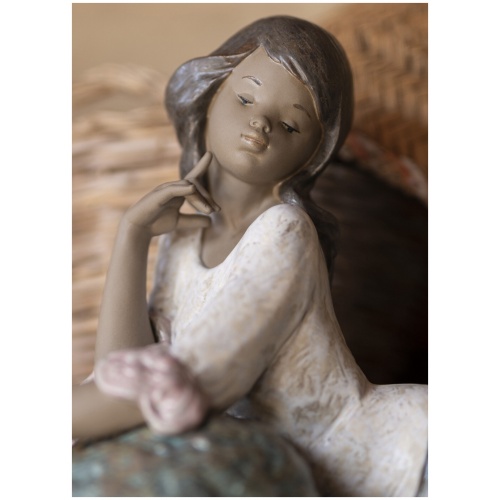 Meditative Moment Woman Figurine 7