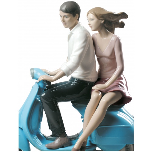 Riding with You Couple Figurine 5