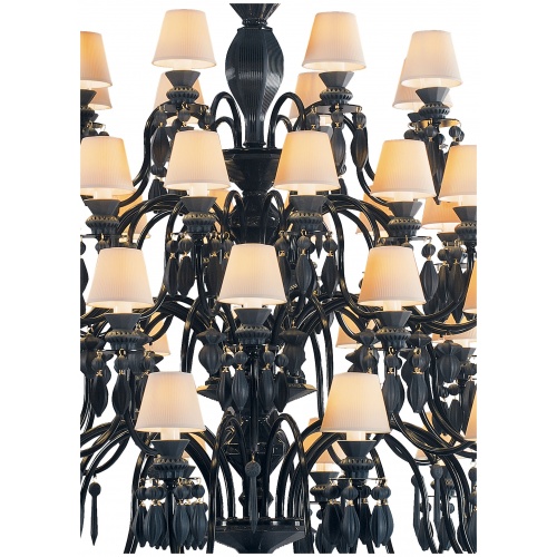 Belle de Nuit 56 Lights Chandelier. Absolute Black (CE/UK) 5