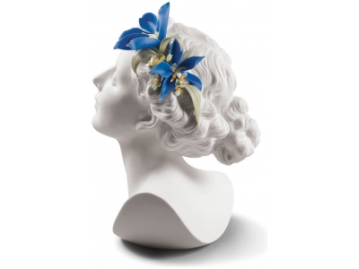 Daisy with Flowers Woman Bust