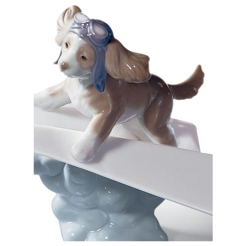 Let’s Fly Away Dog Figurine 5