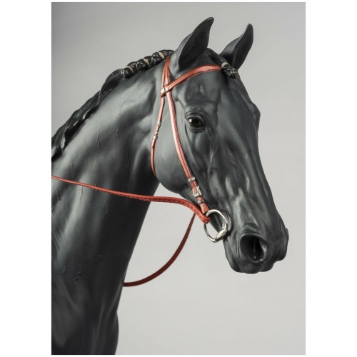 English Purebred Horse Sculpture 7