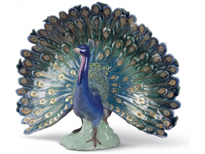 Peacock Figurine