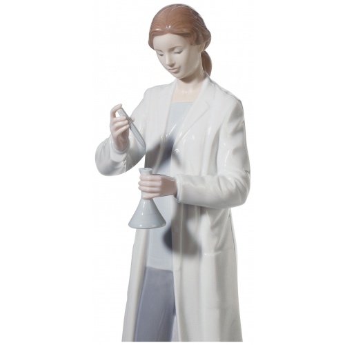 In The Laboratory Woman Figurine 5