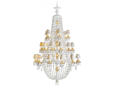 Winter Palace 30 Lights Chandelier. Golden Luster (CE/UK)