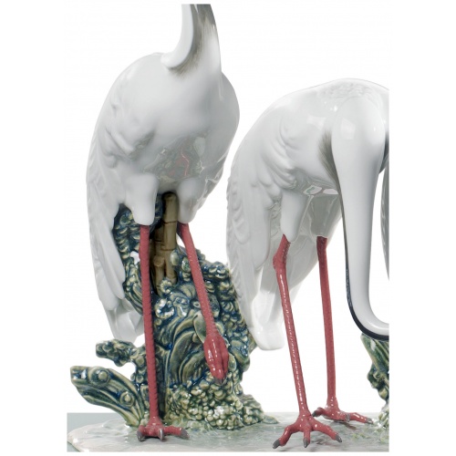 Flock of Cranes Sculpture. Limited Edition 7