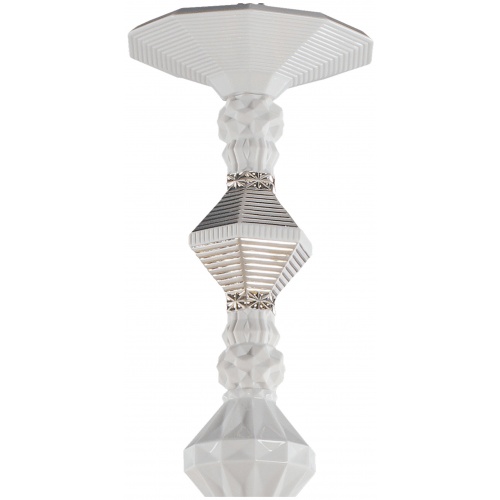 Belle De Nuit 12 Lights Chandelier. Silver Luster (CE/UK) 5