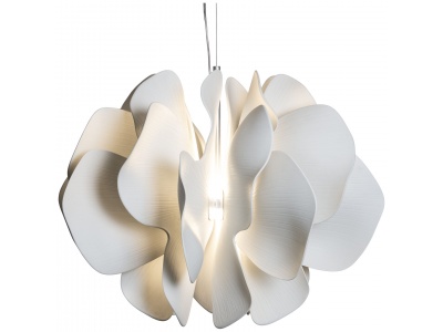 Nightbloom Hanging Lamp 60cm. White. (CE/UK)