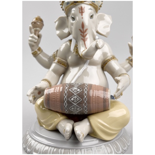 Mridangam Ganesha Figurine 7