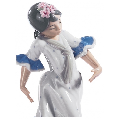 Juanita Flamenco Dancer Girl Figurine. Blue 6