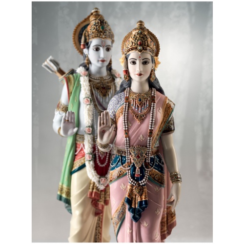 Rama and Sita Sculpture. Limited Edition 6