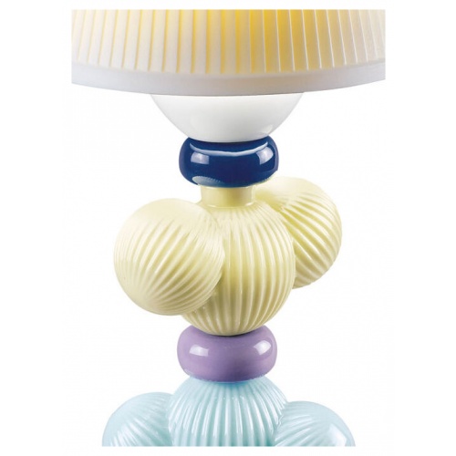 Cactus Firefly Table Lamp. Yellow and Blue 5