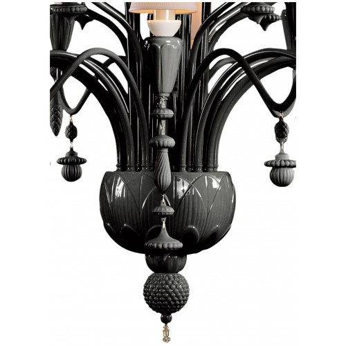 Ivy and Seed 32 Lights Chandelier. Large Model. Absolute Black (CE/UK) 7