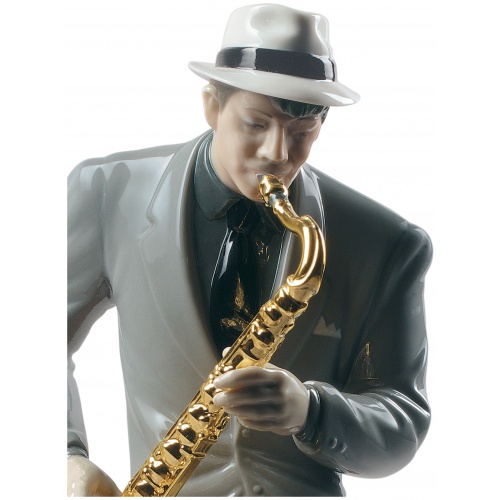 Jazz Saxophonist Figurine 6