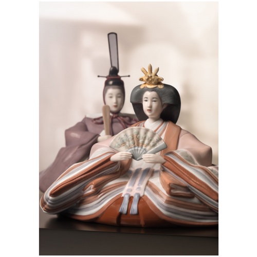 Hina Dolls Festival Figurine. Limited Edition 5