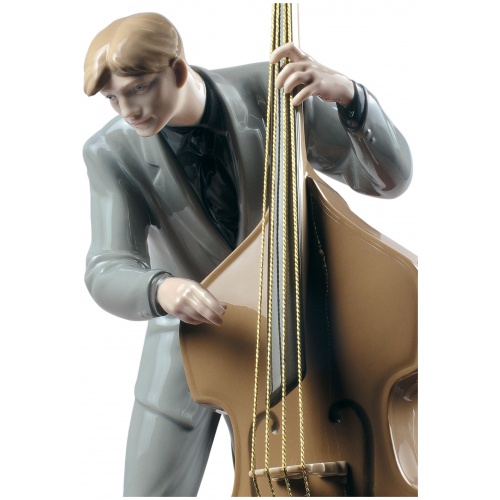 Jazz Bassist Figurine 8