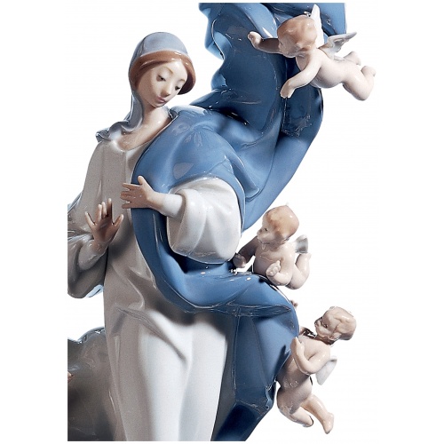 Immaculate Virgin Figurine. Limited Edition 8