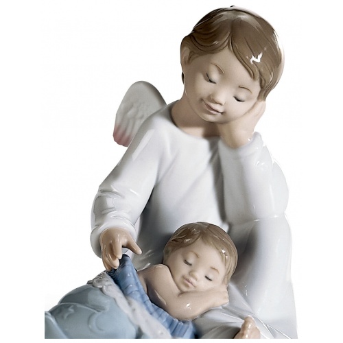 My Guardian Angel Blue Figurine 5