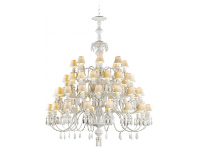 Belle de Nuit 56 Lights Chandelier. White (CE/UK)