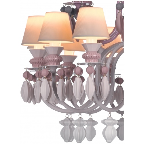 Belle de Nuit 24 Lights Chandelier. Pink (CE/UK) 5