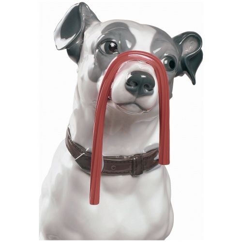 Jack Russell with Licorice Dog Figurine 5