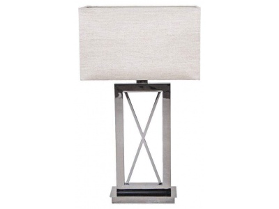 Cross Black Nickel Table Lamp