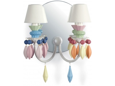 Belle de Nuit 2 Lights Wall Sconce. Multicolor (CE/UK)