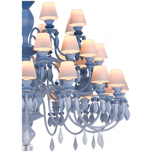 Belle de Nuit 40 Lights Chandelier. Blue (CE/UK) 8