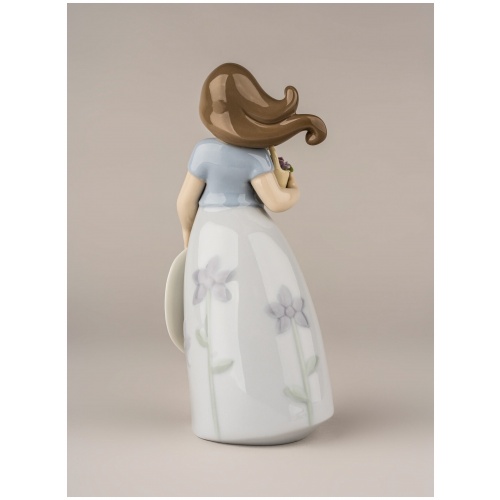 Little Violet Girl Figurine 7