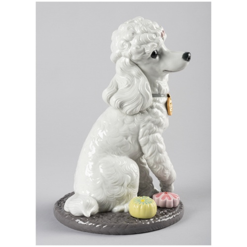 Poodle with Mochis Dog Figurine 6