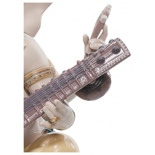 Veena Ganesha Figurine 6