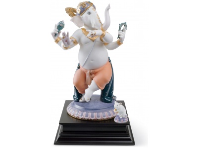 Dancing Ganesha Figurine. Limited Edition