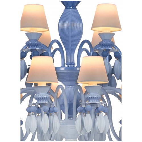 Belle de Nuit 24 Lights Chandelier. Blue (CE/UK) 7