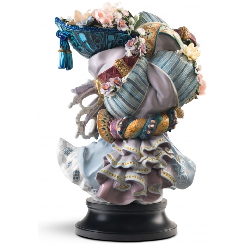 Venetian Fantasy woman Sculpture. Limited Edition 5