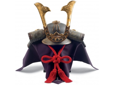 Samurai Helmet Figurine. Limited Edition