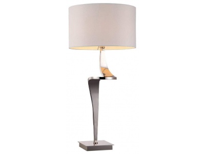 Enzo Nickel Table Lamp Right