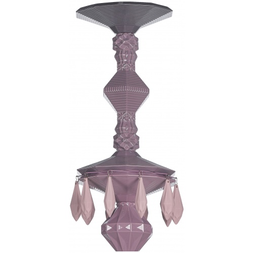 Belle de Nuit 24 Lights Chandelier. Pink (CE/UK) 6