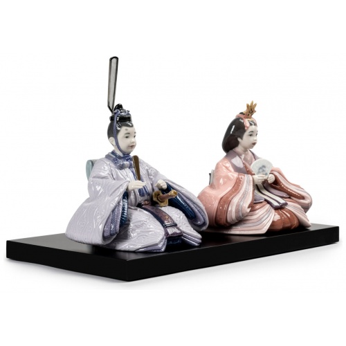 Hina Dolls Figurine. Violet 6