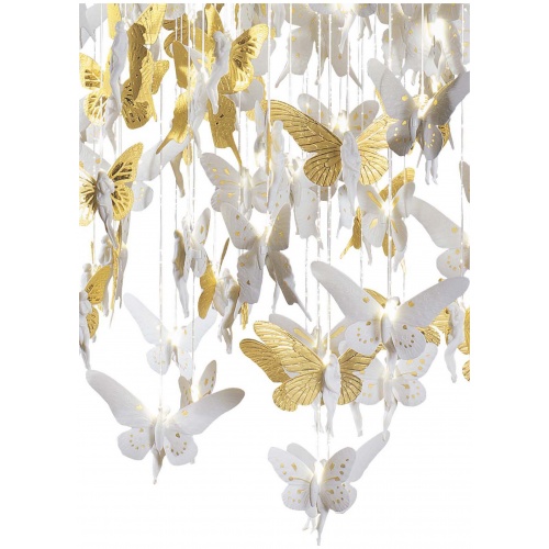 Niagara Chandelier 1.10m. Golden Luster (CE/UK) 7