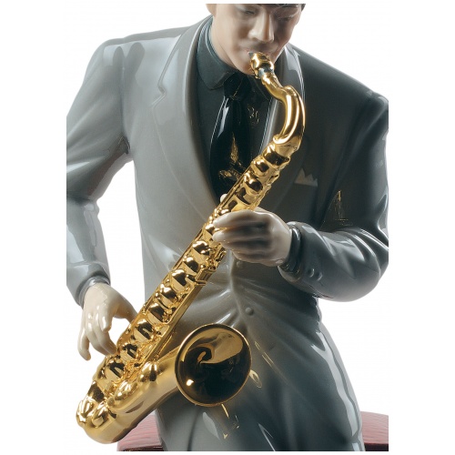 Jazz Saxophonist Figurine 5