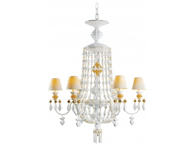 Winter Palace 6 Lights Chandelier. Golden Luster (CE/UK)